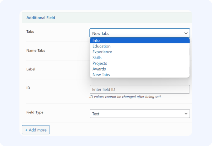 Listing Custom Fields